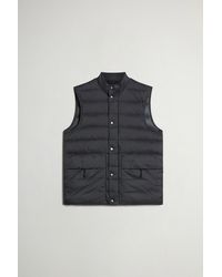 Woolrich - Chaleco Bering Acolchado De Nailon Arrugado Para Hombre Talla - Lyst