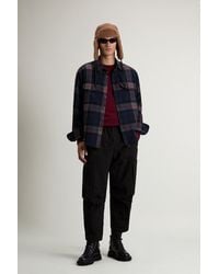 Woolrich - Oxbow Plaid Flanel Overshirt - Lyst