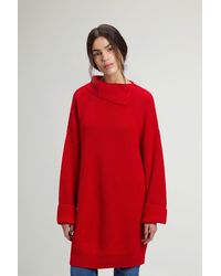 Woolrich - Jersey De Cuello Alto De Pura Lana Virgen Merina Para Mujer Talla - Lyst