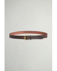 Woolrich - Cinturón De Piel Para Hombre Talla - Lyst