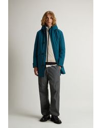 Woolrich - Herren Weaver 3-In-1-Mantel Mit Wendbarer Innenjacke Blau Größe - Lyst