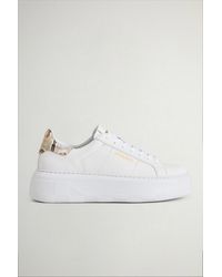 Woolrich - Scape Chunky Wit-Zand Vrouw - Lyst