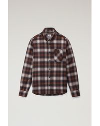 Woolrich - Wool Blend Trout Run Plaid Flannel Shirt - Lyst
