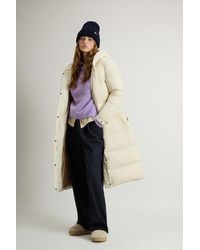Woolrich - Donna Piumino Lungo Cloud - Lyst