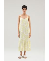 Woolrich - Dress With Tropical Print - Lyst