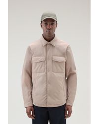 Woolrich - Alaskan Padded Shirt Jacket In Urban Touch - Lyst