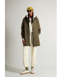 Woolrich - Waterdichte Parka Van Light Stretch Groen Grootte - Lyst