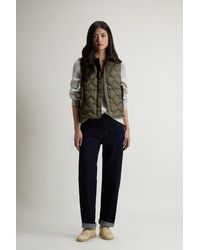 Woolrich - Chaleco Heritage Acolchado De Microfibra Para Mujer Talla - Lyst