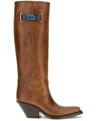 Chloé - Chloé Azelan Over-The-Knee Leather Boots - Lyst