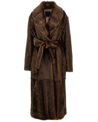 BB COUTURE - 'Beth' Faux Fur Coat - Lyst