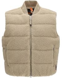 Parajumpers - Simaw Padded Bouclé Vest Sun Kissed - Lyst