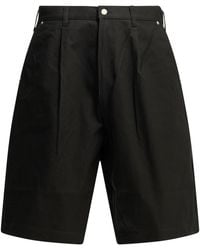 Comme des Garçons - Formal Cotton Shorts - Lyst