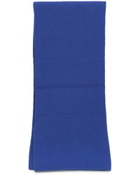 Le Bonnet - Wool Caregora Scarf Royal Azure - Lyst