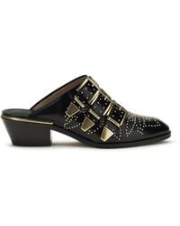 Chloé - Susan Leather Mules - Lyst