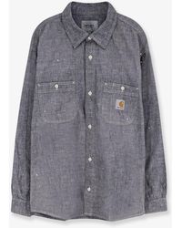 Carhartt - Painter Used Effect Cotton Shirt - Lyst