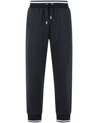 Dolce & Gabbana - Dolce & Gabbana Jogger' Cotton Pants - Lyst