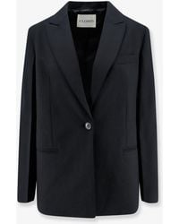 Closed - Blazer Virgin Wool Blend - Lyst