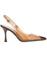 Gianvito Rossi - 'Diana' Plexi Slingback Pumps - Lyst