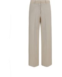 forte_forte - Cotton Chino Pants Seta - Lyst