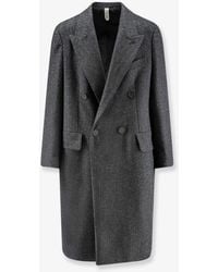 Hevò - Martina Franca Wool Blend Coat - Lyst