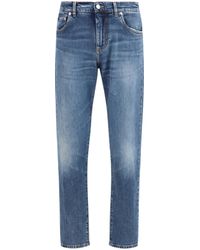 Dolce & Gabbana - Dolce & Gabbana Straight-Leg Denim Jeans - Lyst