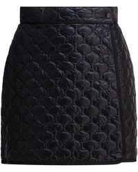 Moncler - Quilted Wrap Skirt - Lyst