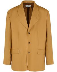 MM6 by Maison Margiela - Wool Blazer - Lyst
