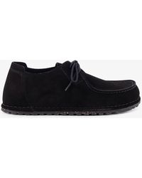 Birkenstock - Suede Lace-Up Shoes - Lyst