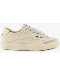 Autry - Windscape Canvas Sneakers With Side Logo Label - Lyst