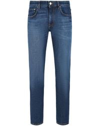 Pt05 - 'Swing' Dark Stretch Denim Jeans - Lyst