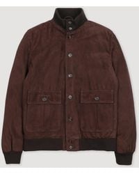 Valstar - Valastrino Padded Suede Jacket - Lyst
