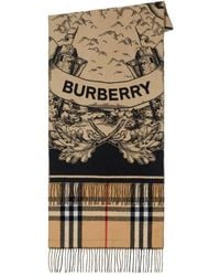 Burberry - Reversible Scarf Ekd - Lyst