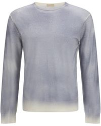 Aragona Cashmere - Crewneck Merino Wool Sweater - Lyst
