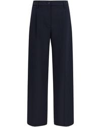 Cruna - Pants Wide-Leg Virgin Wool - Lyst