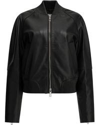 Max Mara - Nappa Leather Jacket - Lyst