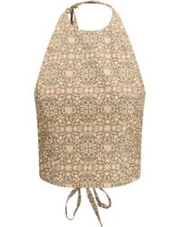 Kristina Ti - Sleeveless Halter Top - Lyst