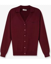 Miu Miu - Virgin Wool Cardigan - Lyst