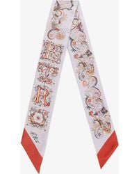 Etro - Silk Bandeau With Paisley Print - Lyst