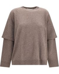 DARKPARK - Troy Double-Sleeve Cashmere Sweater - Lyst