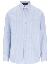 Gucci - Cotton Popline Shirt - Lyst
