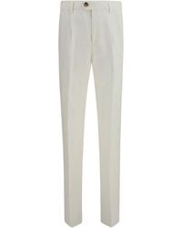 Brunello Cucinelli - Linen Tailored Pants - Lyst