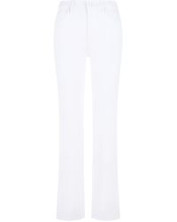 Mother - The Kick It Cotton Jeans - Lyst