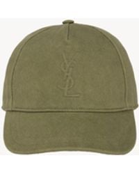 Saint Laurent - Cassandre Baseball Hat - Lyst