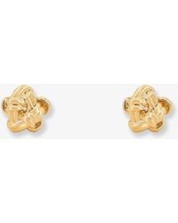 Bottega Veneta - Brass Earrings - Lyst