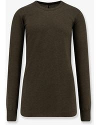 Rick Owens - Basic Ls T Viscose Blend T-Shirt - Lyst