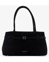MANU Atelier - East West Le Cambon Suede Shoulder Bag - Lyst