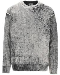Obey - Spray Effect Cotton-Blend Sweater - Lyst