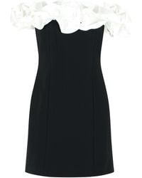 ROTATE BIRGER CHRISTENSEN - Mini Dress With Ruffles - Lyst