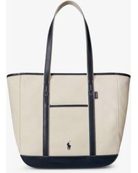 Polo Ralph Lauren - Canvas Shopping Bag - Lyst