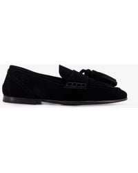 Dolce & Gabbana - Ariosto Suede Loafers - Lyst
